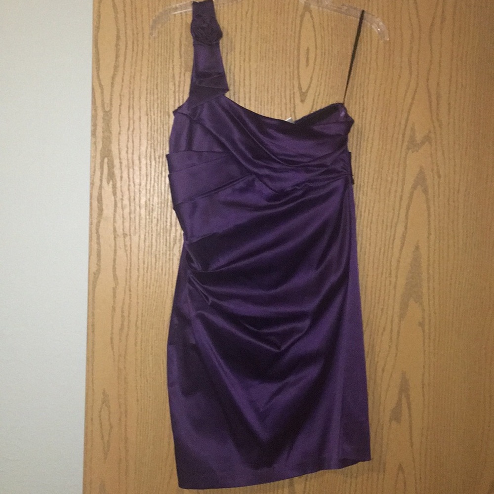 Purple Cocktail Dress